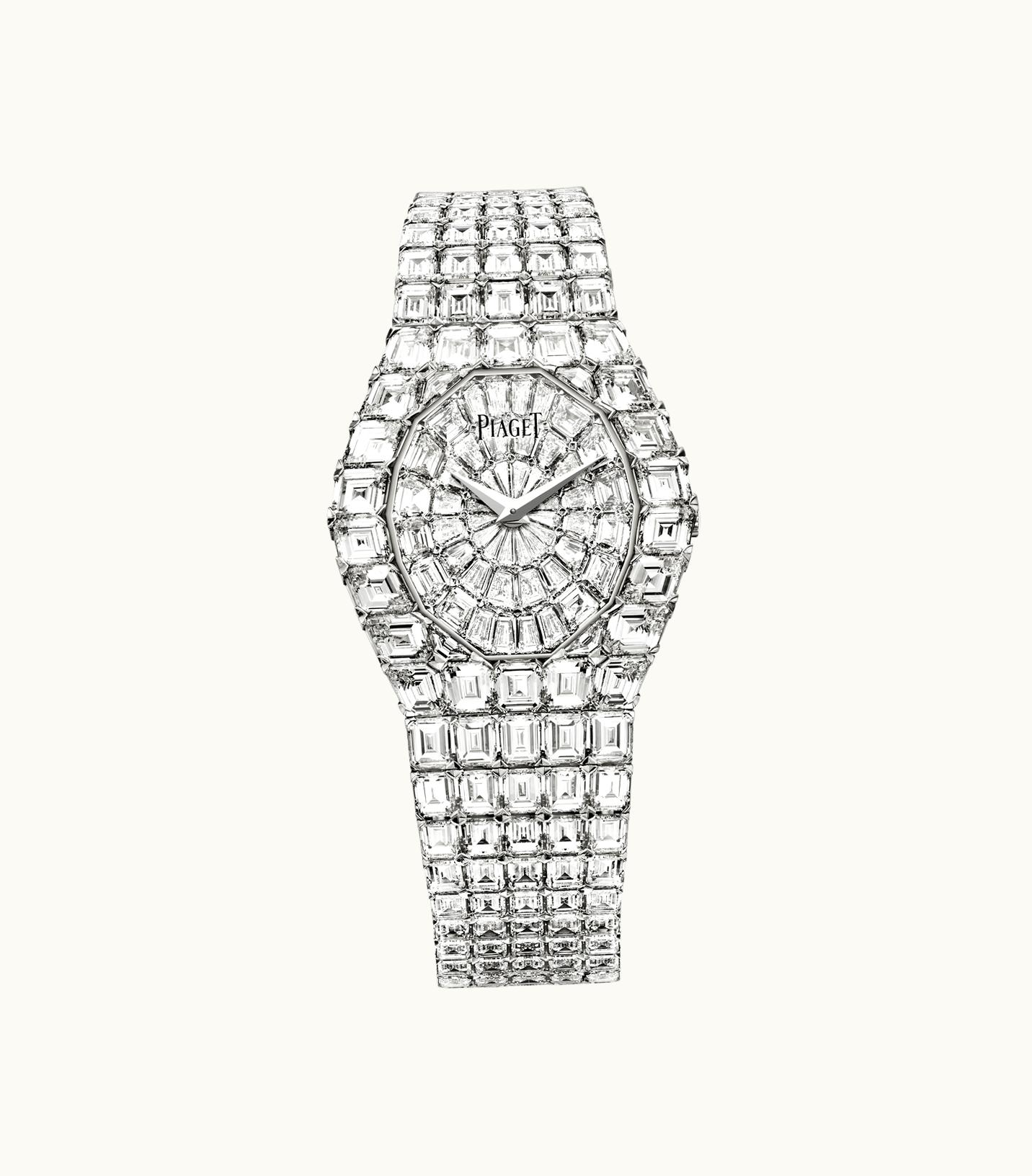 Piaget Limelight Aura High Jewellery Watch White Gold,Gold Diamond, 123.8 g