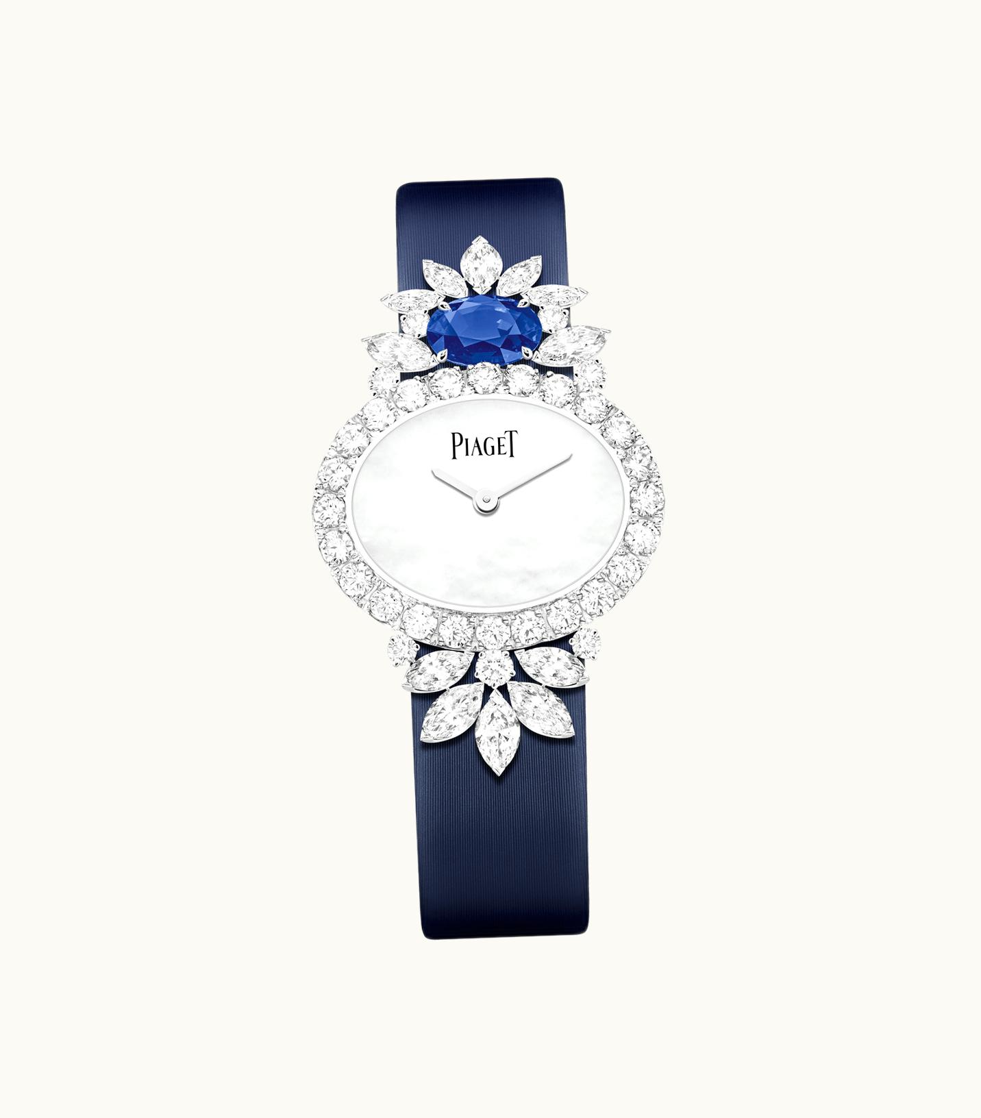 Piaget Piaget Treasures High Jewellery Watch White Gold,Gold Diamond,Pearl,Sapphires, 24.78 g