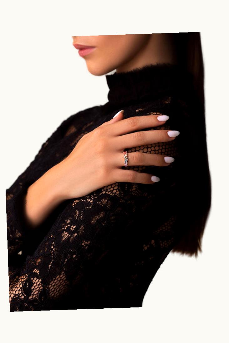 Suzanne Kalan Suzanne Kalan Nadima Pastel Half Band UZ0180496