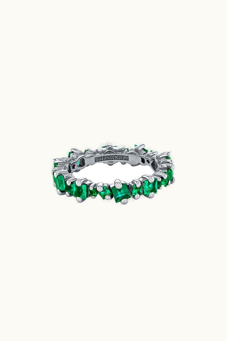 Suzanne Kalan Suzanne Kalan Princess Anna Emerald Eternity Band UZ0180529