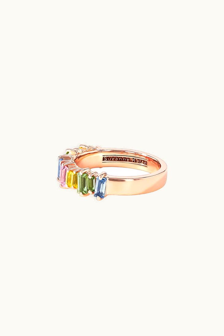 Suzanne Kalan Suzanne Kalan Bold Pastel Sapphire Half Band UZ0180563