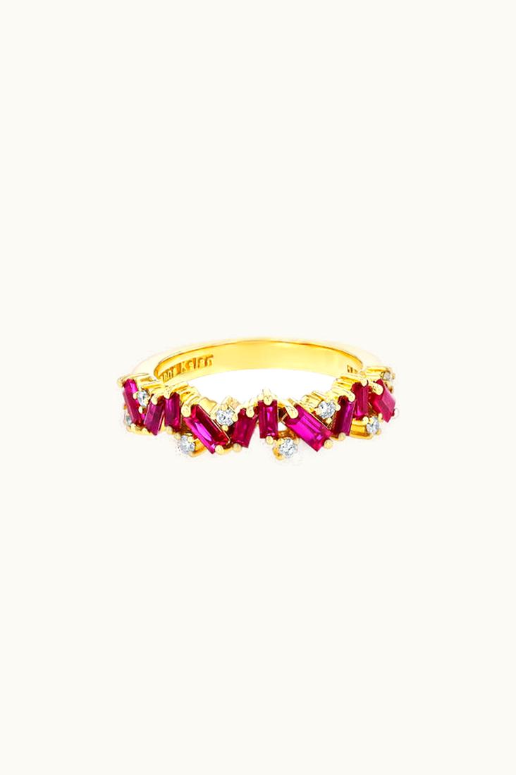 Suzanne Kalan Suzanne Kalan Frenzy Ruby Half Band UZ0180584