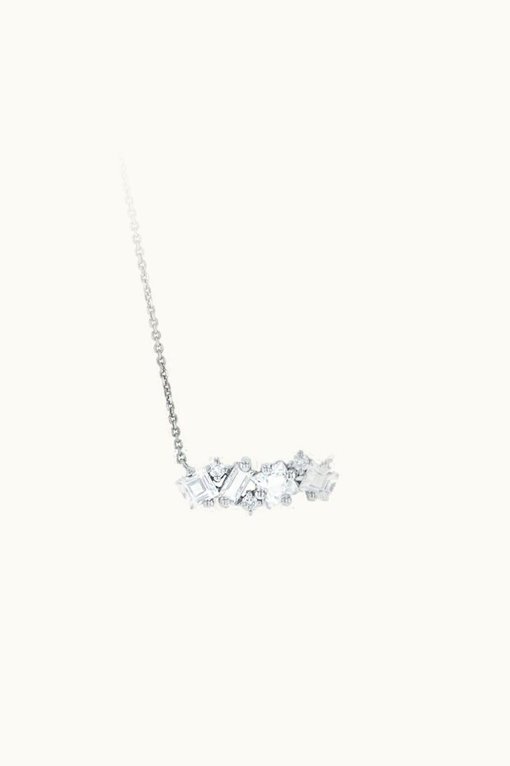 Suzanne Kalan Suzanne Kalan Nadima White Topaz Midi Bar Pendant UZ0180746