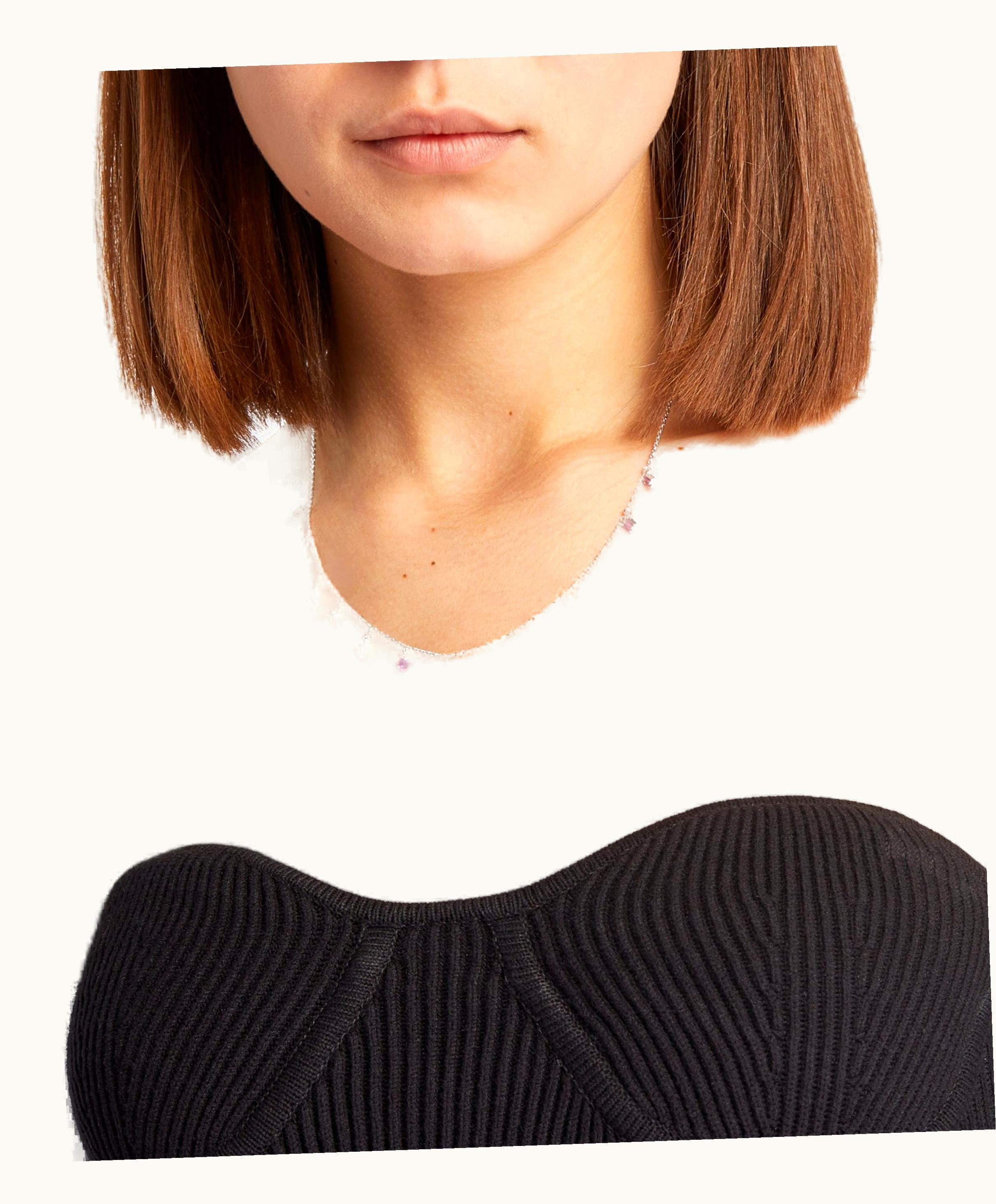 Suzanne Kalan Suzanne Kalan Bold Ruby Cascade Necklace UZ0180809