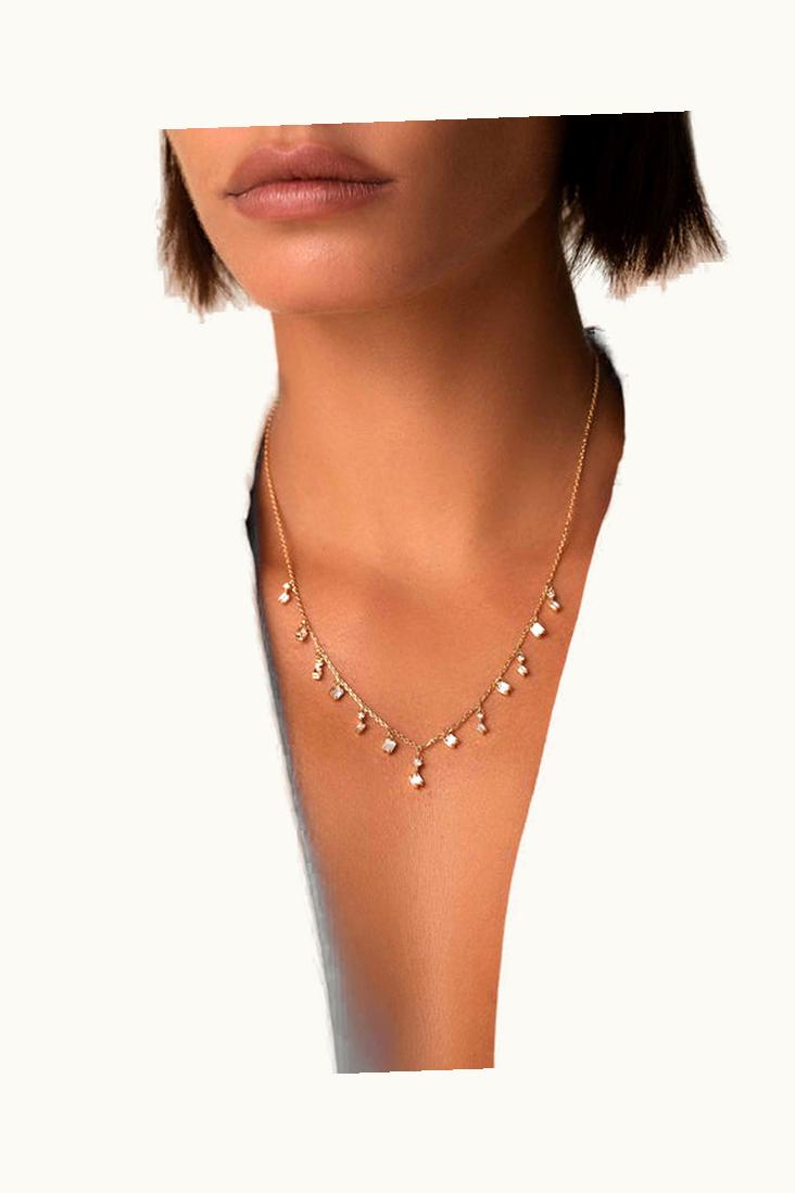 Suzanne Kalan Suzanne Kalan Classic Diamond Cascade Necklace UZ0180826