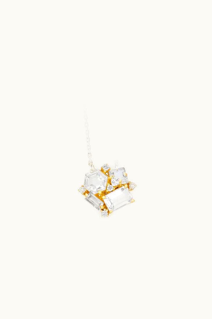 Suzanne Kalan Suzanne Kalan Amalfi White Topaz Blossom Pendant UZ0180877