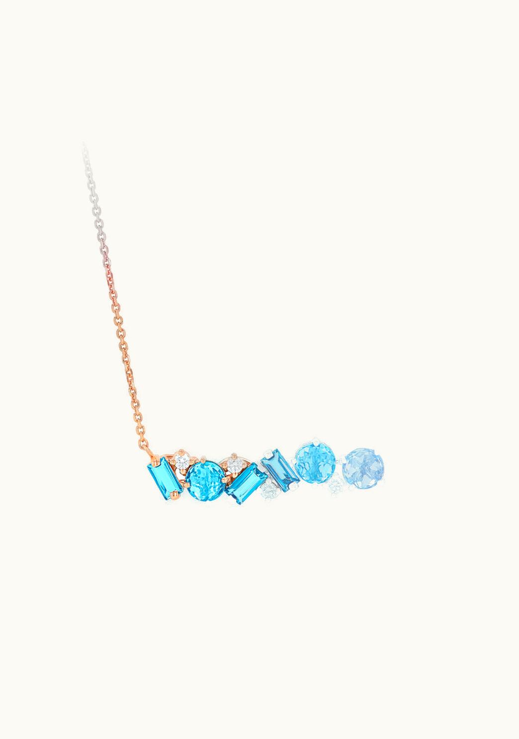 Suzanne Kalan Suzanne Kalan Amalfi Blend Swiss Blue Topaz Pendant UZ0180916