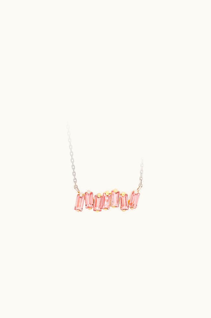 Suzanne Kalan Suzanne Kalan Amalfi Morganite Topaz Bar Pendant UZ0180919