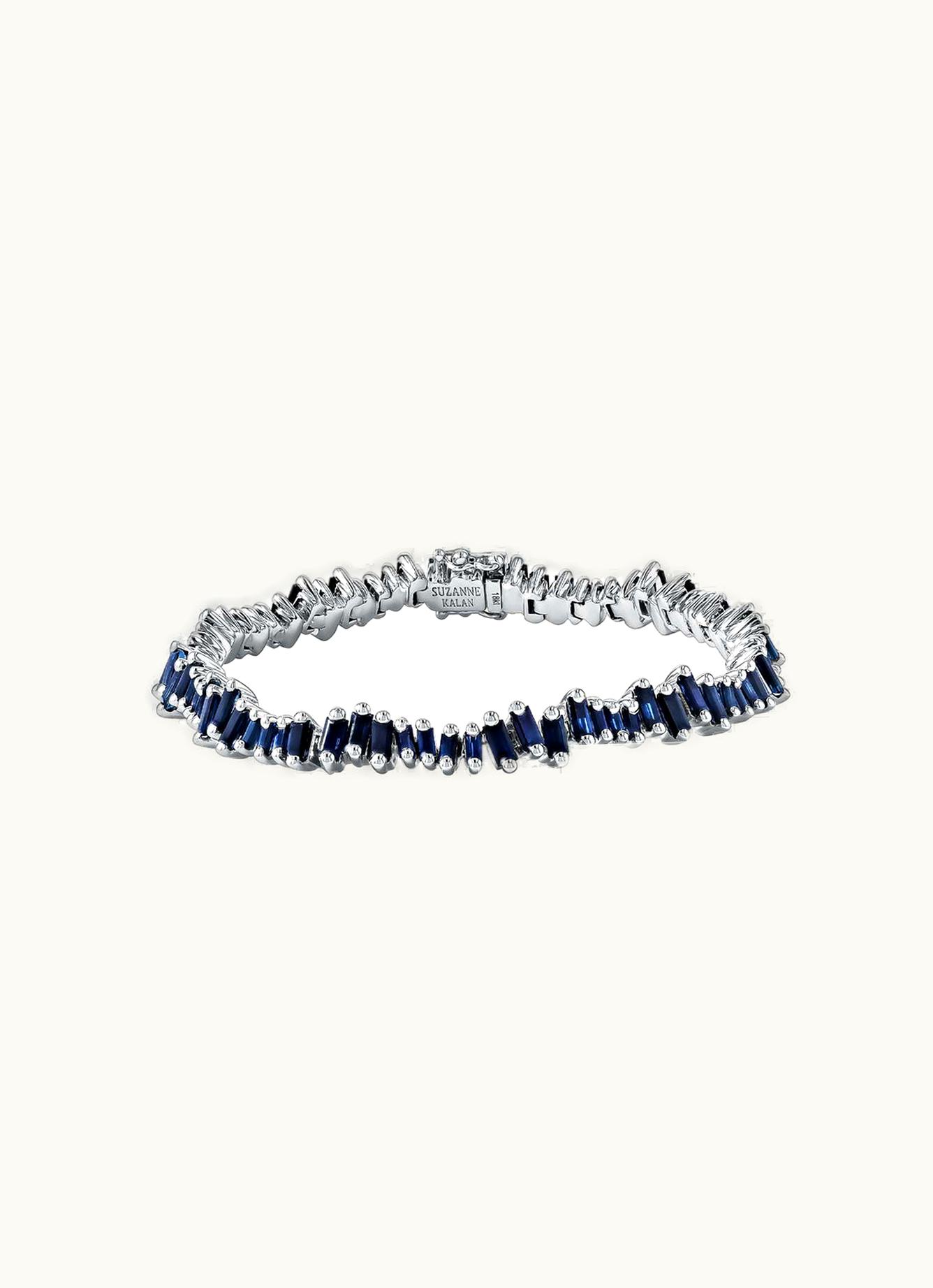 Suzanne Kalan Suzanne Kalan Bold Dark Blue Sapphire Tennis Bracelet UZ0180935