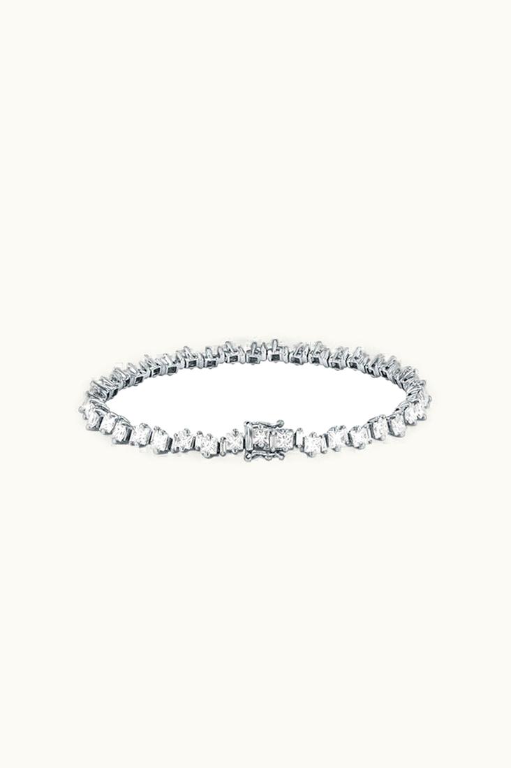 Suzanne Kalan Suzanne Kalan Princess Staggered Diamond Tennis Bracelet UZ0180945