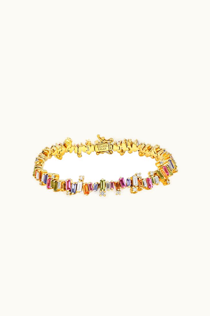 Suzanne Kalan Suzanne Kalan Bold Burst Pastel Sapphire Tennis Bracelet UZ0180966