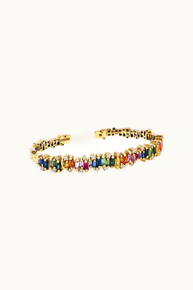 Suzanne Kalan Suzanne Kalan Shimmer Audrey Rainbow Sapphire Bangle UZ0180985