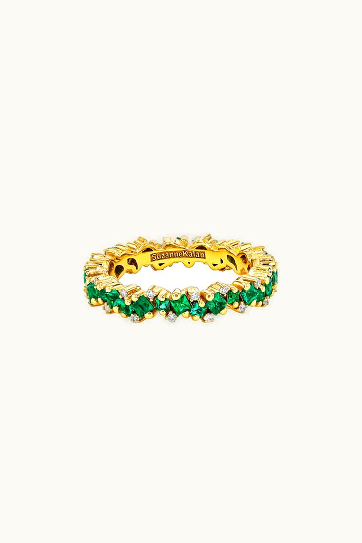 Suzanne Kalan Suzanne Kalan Princess Elsa Emerald Eternity Band UZ0181108