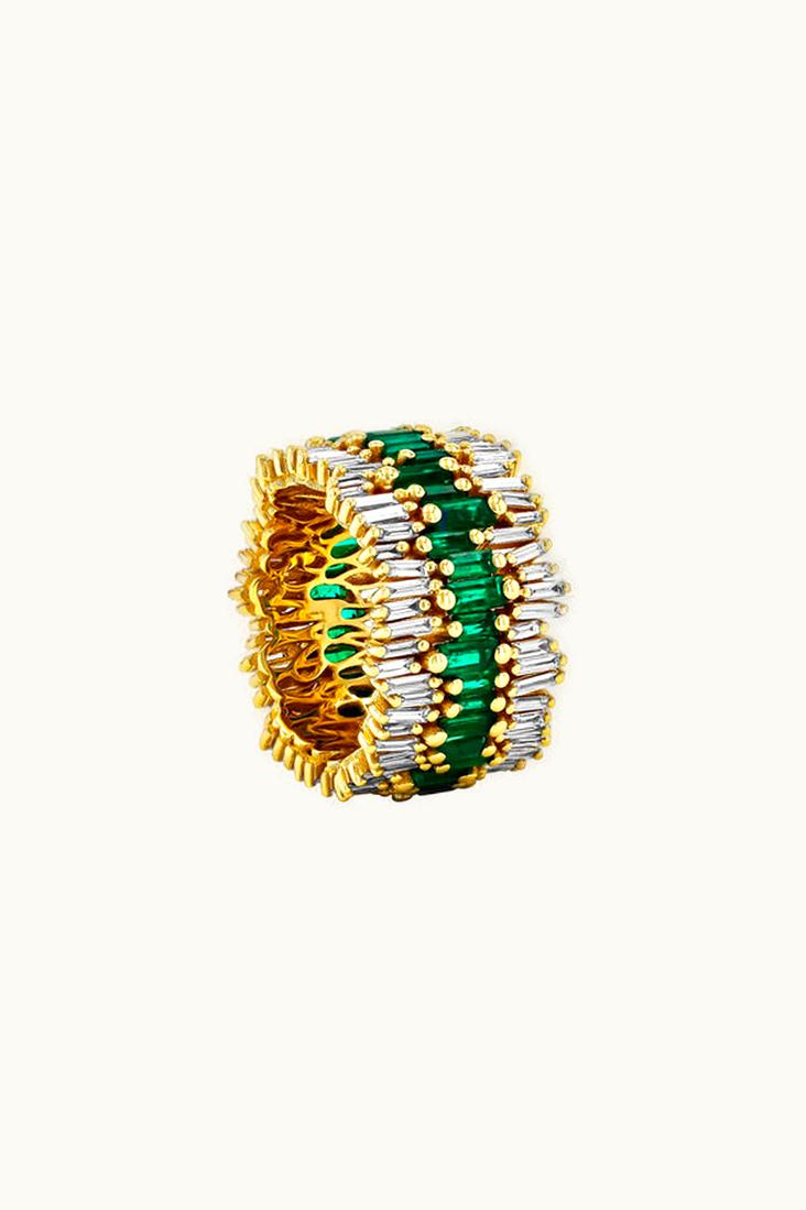 Suzanne Kalan Suzanne Kalan Emerald Milli Stacker Eternity Band UZ0181110