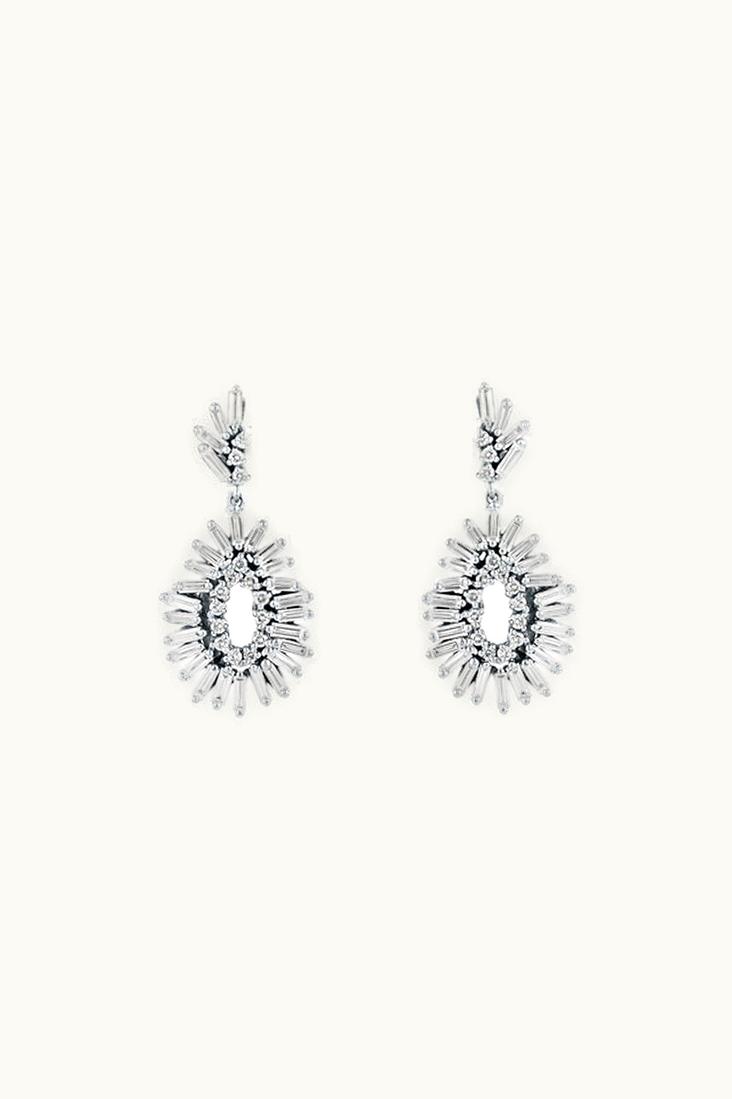 Suzanne Kalan Suzanne Kalan Classic Diamond Mini Tear Drop Earrings UZ0181120