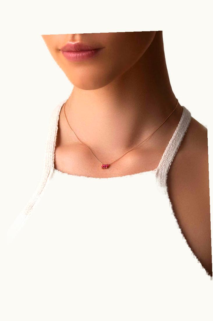 Suzanne Kalan Suzanne Kalan Amalfi Pink Topaz Mini Pendant UZ0181207