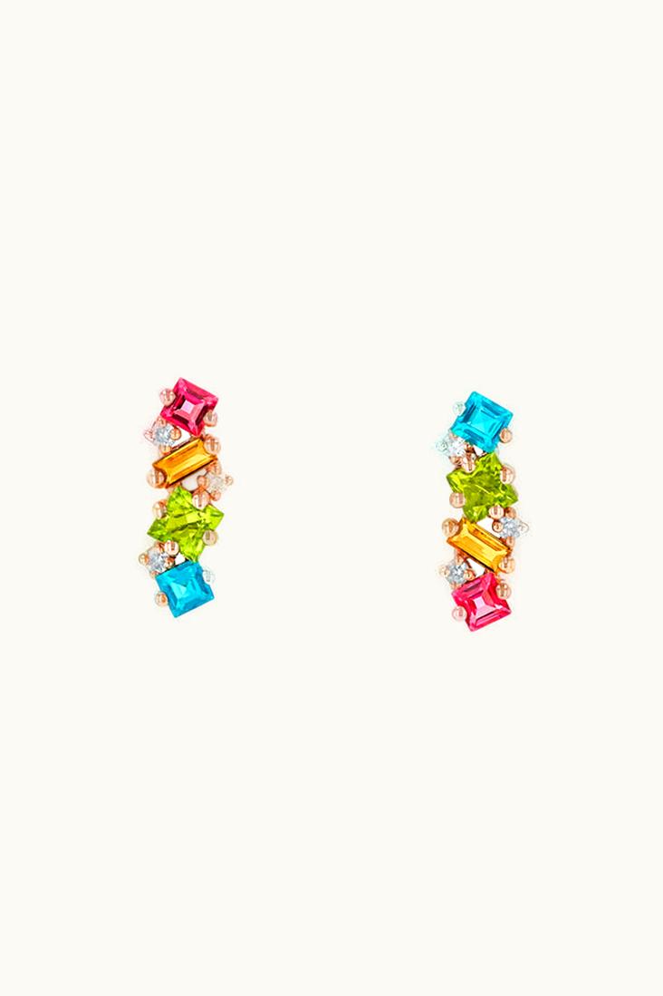 Suzanne Kalan Suzanne Kalan Nadima Rainbow Bar Studs UZ0181264