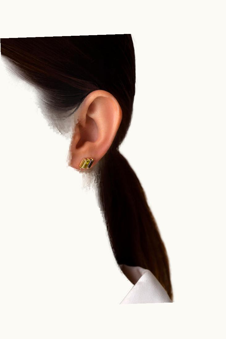 Suzanne Kalan Suzanne Kalan Amalfi Midi Green Ombre Studs UZ0181279