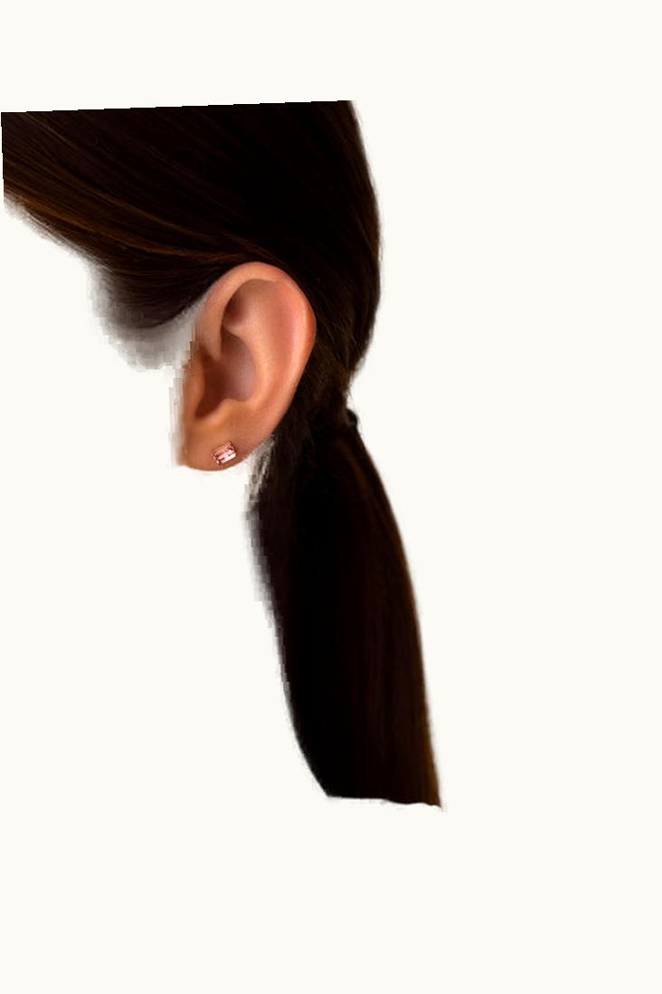 Suzanne Kalan Suzanne Kalan Amalfi Morganite Topaz Emerald Cut Studs UZ0181302