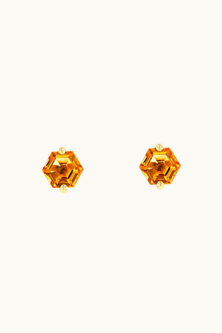 Suzanne Kalan Suzanne Kalan Amalfi Citrine Hexagon Studs UZ0181329