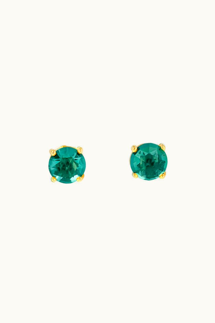 Suzanne Kalan Suzanne Kalan Amalfi Green Envy Topaz Round Studs UZ0181332