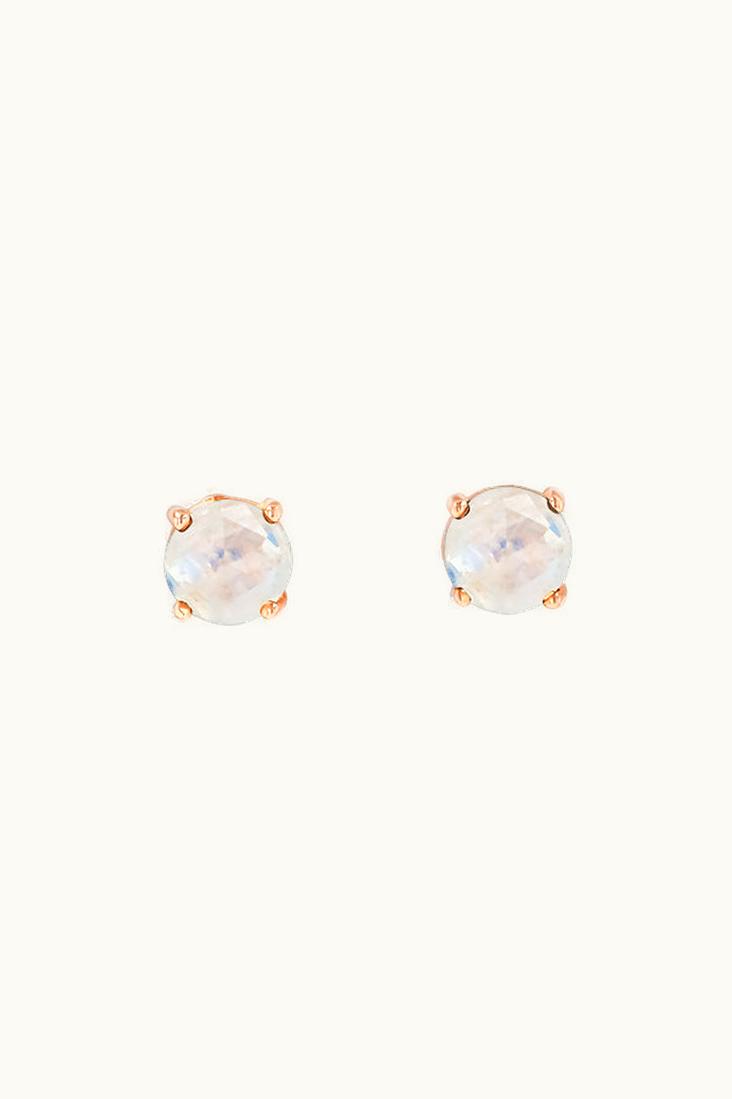 Suzanne Kalan Suzanne Kalan Amalfi Rainbow Moonstone Round Studs UZ0181340