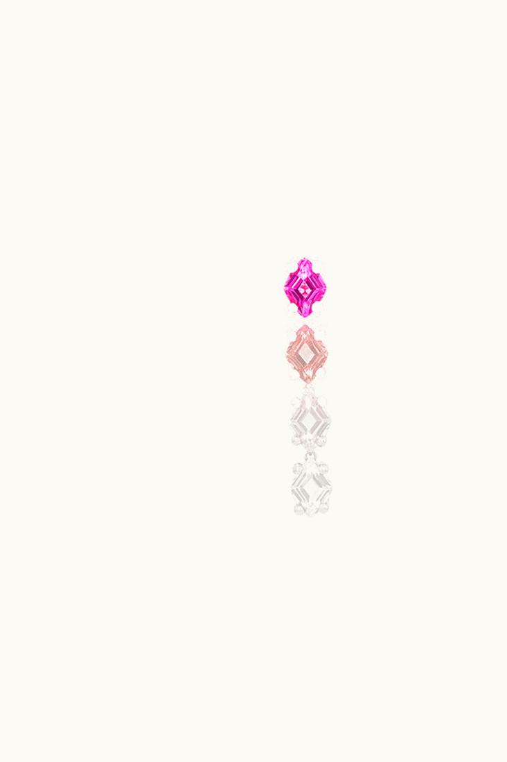 Suzanne Kalan Suzanne Kalan Amalfi Diamond Cut Pink Ombre Mini Drop Earrings UZ0181358
