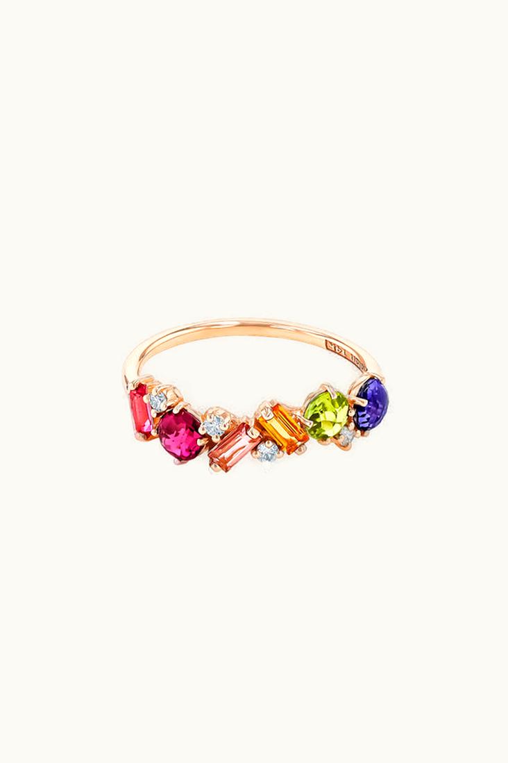 Suzanne Kalan Suzanne Kalan Amalfi Blend Rainbow Half Band UZ0181423