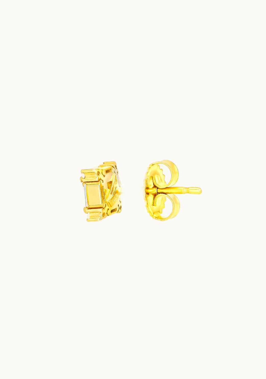 Suzanne Kalan Suzanne Kalan Princess Yellow Sapphire Studs UZ0181628