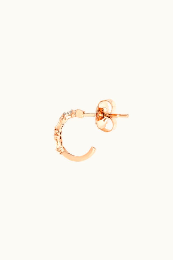 Suzanne Kalan Suzanne Kalan Classic Diamond Thin Mix Mini Hoops UZ0181642