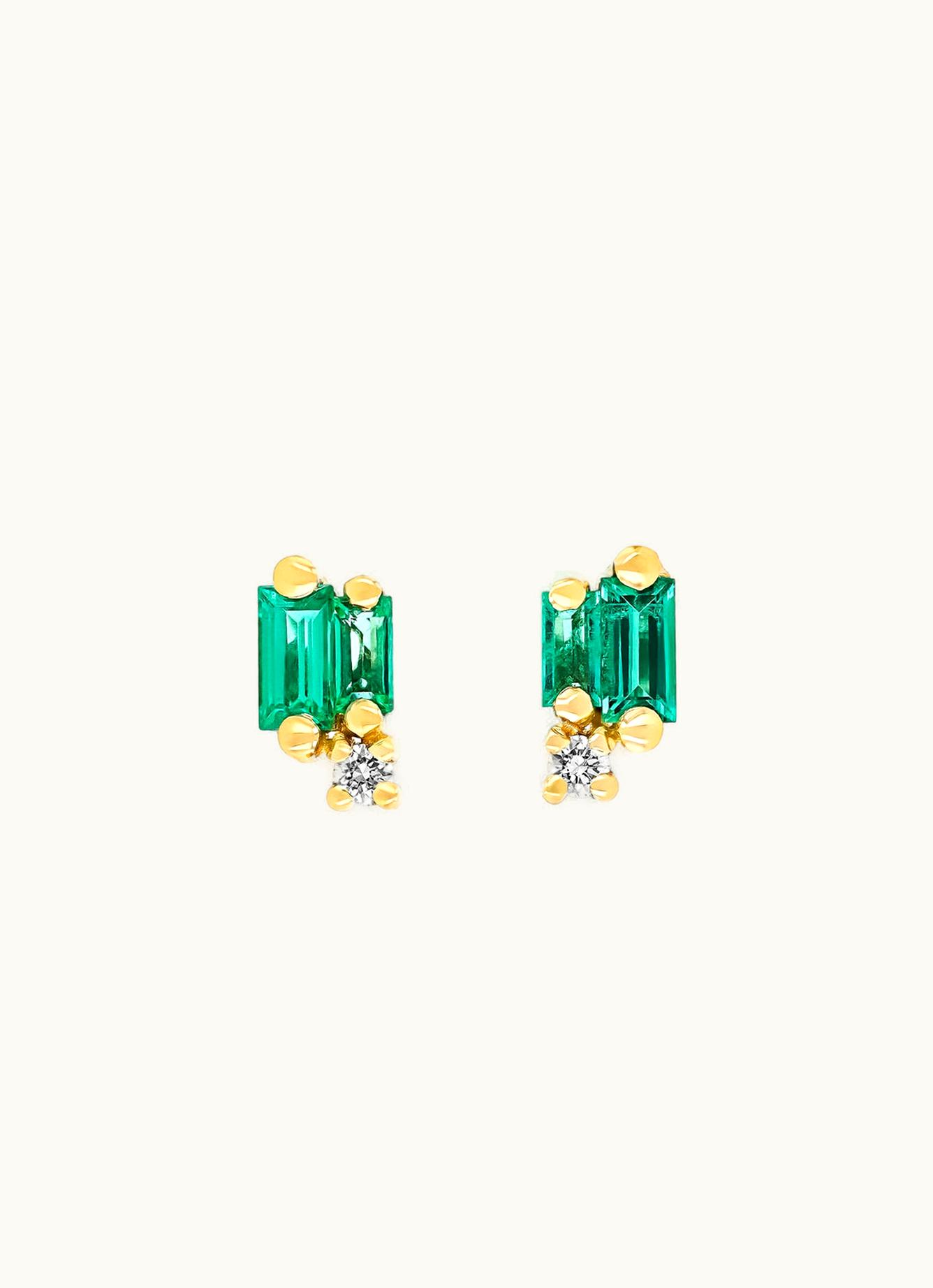Suzanne Kalan Suzanne Kalan Bold Burst Emerald Studs UZ0181647