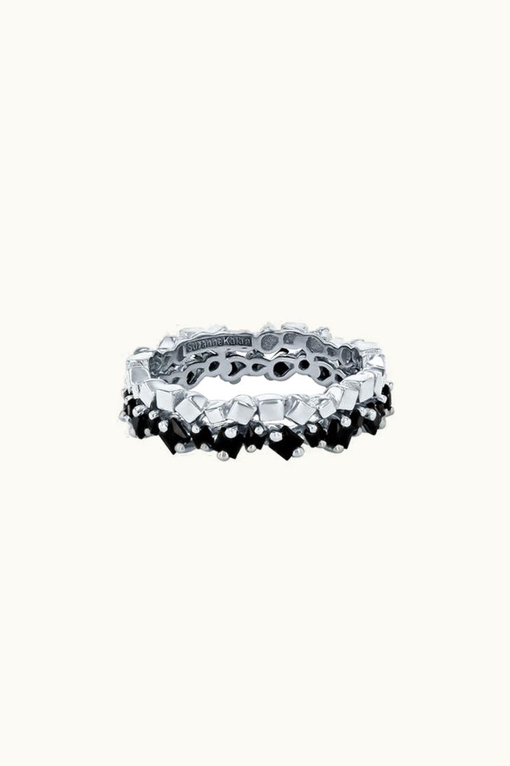 Suzanne Kalan Suzanne Kalan Golden Mini Black Sapphire Eternity Band UZ0181695