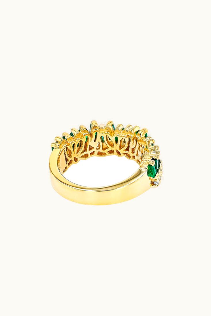 Suzanne Kalan Suzanne Kalan Short Stack Emerald Half Band UZ0181716