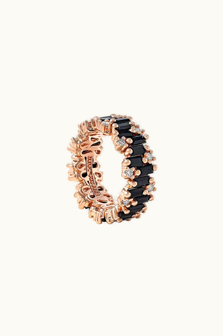 Suzanne Kalan Suzanne Kalan Shimmer Audrey Black Sapphire Eternity Band UZ0181719