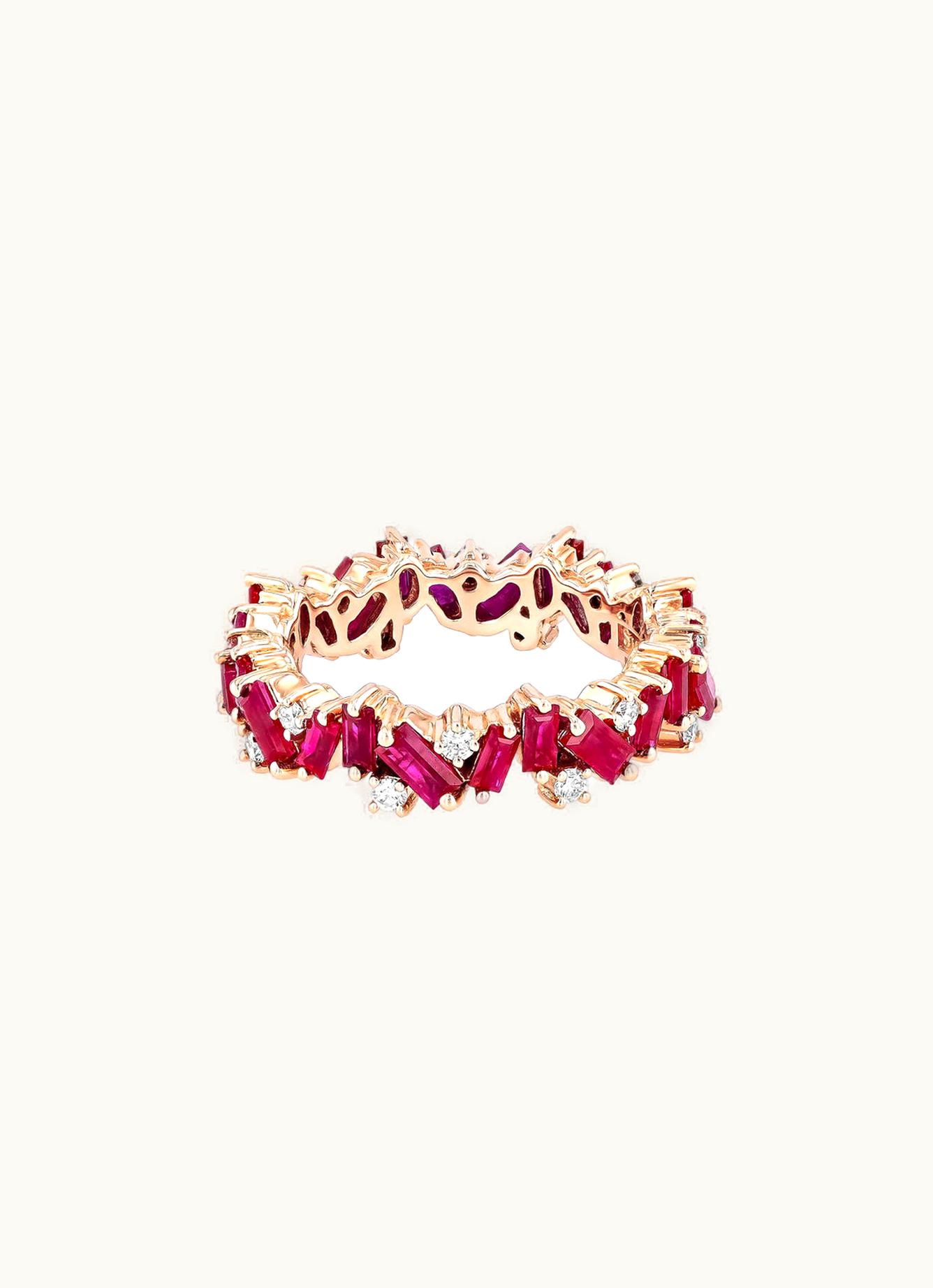 Suzanne Kalan Suzanne Kalan Frenzy Ruby Eternity Band UZ0181751