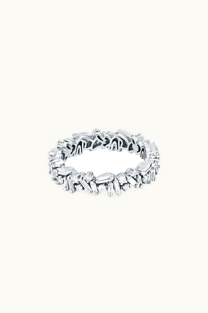 Suzanne Kalan Suzanne Kalan Icon White Diamond Eternity Band UZ0181771
