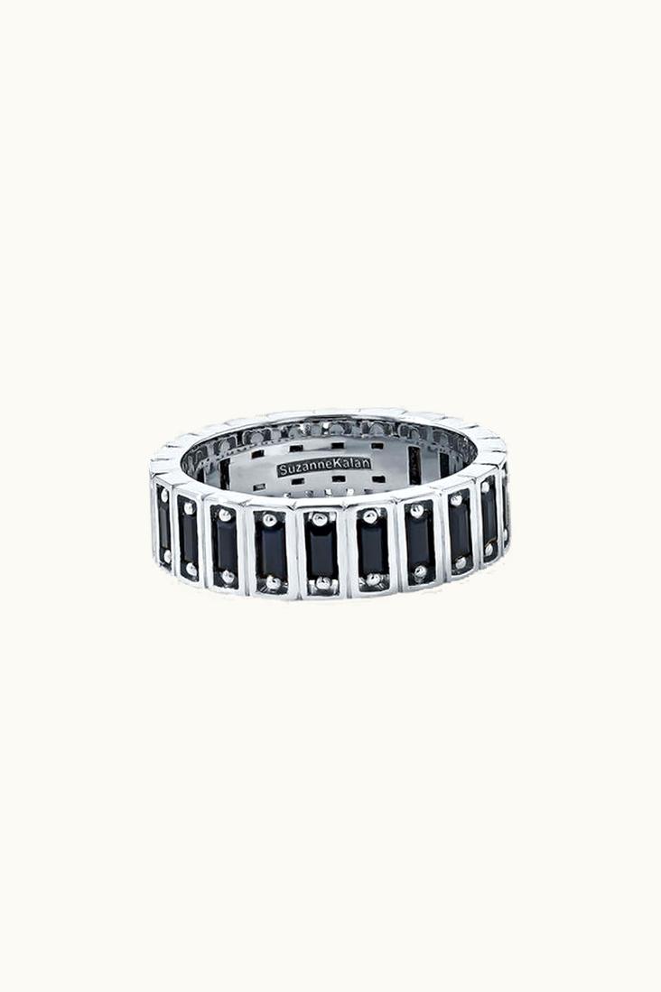 Suzanne Kalan Suzanne Kalan Inlay Black Sapphire Eternity Band UZ0181811