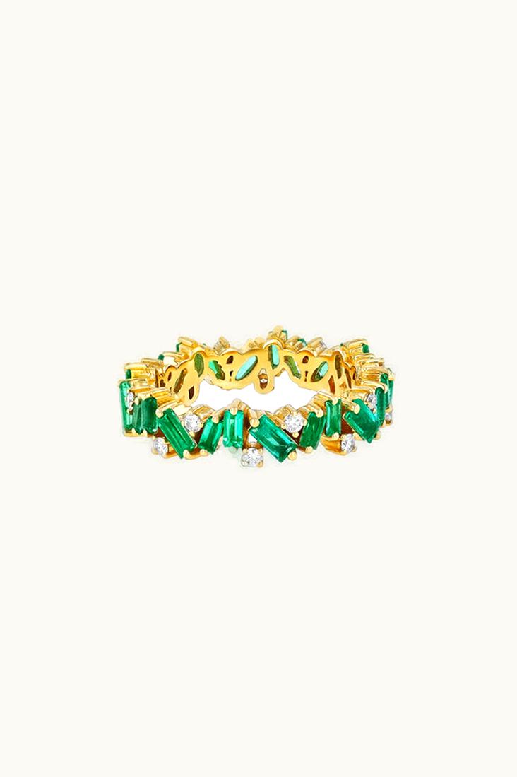 Suzanne Kalan Suzanne Kalan Frenzy Emerald Eternity Band UZ0181815