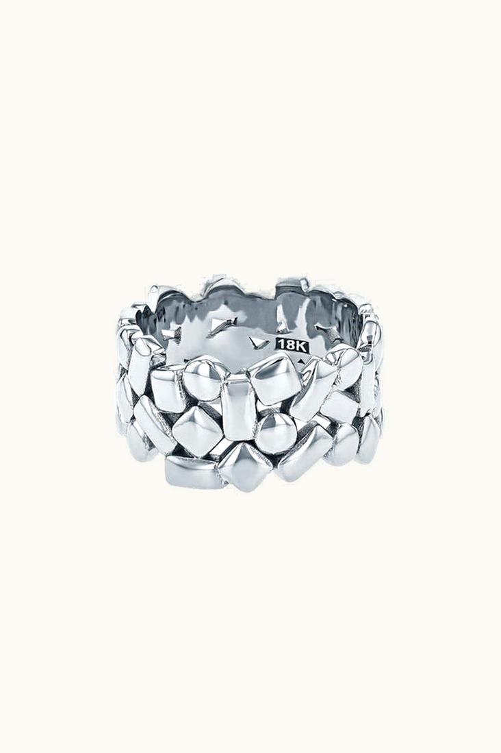 Suzanne Kalan Suzanne Kalan Golden Triple Row Eternity Band UZ0181821