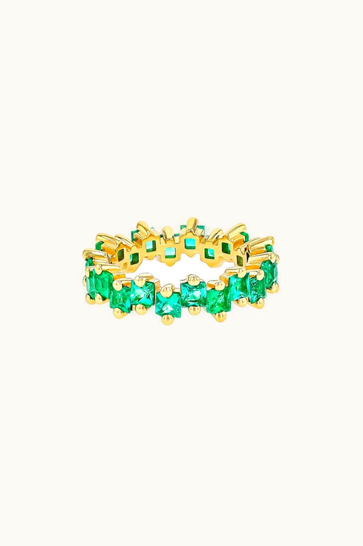 Suzanne Kalan Suzanne Kalan Princess Milli Emerald Eternity Band UZ0181827