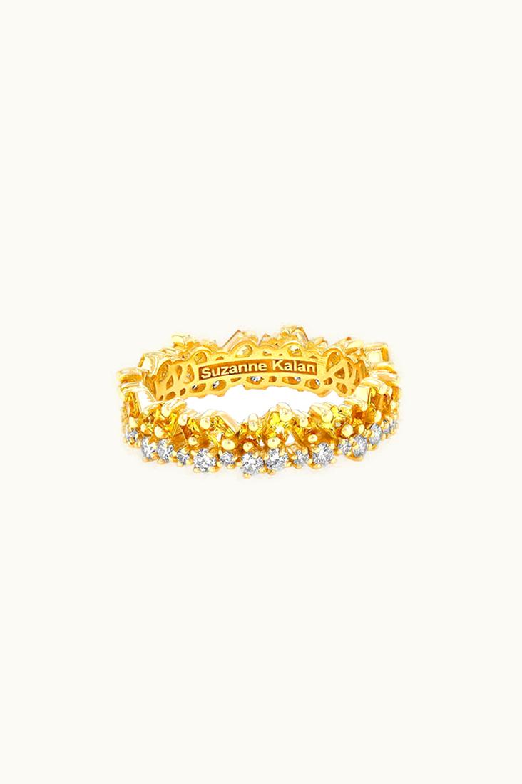 Suzanne Kalan Suzanne Kalan Princess Short Stack Yellow Sapphire Eternity Band UZ0181864