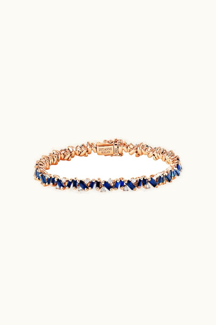 Suzanne Kalan Suzanne Kalan Frenzy Dark Blue Sapphire Tennis Bracelet UZ0181891