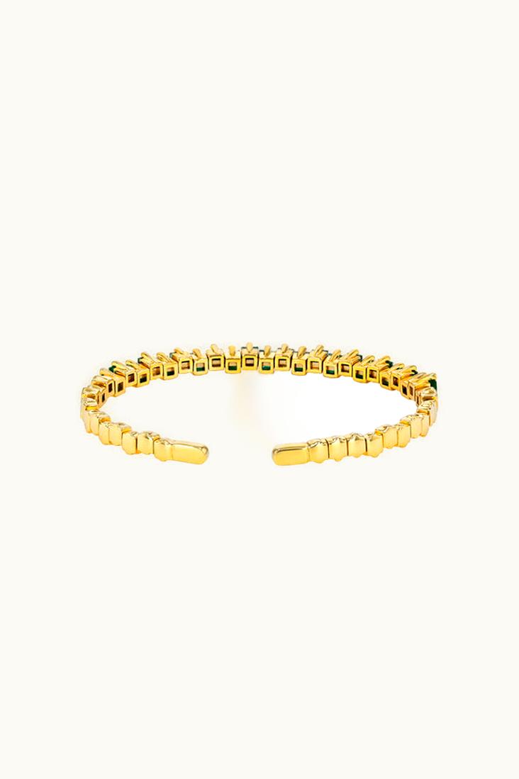 Suzanne Kalan Suzanne Kalan Princess Staggered Emerald Bangle UZ0181903