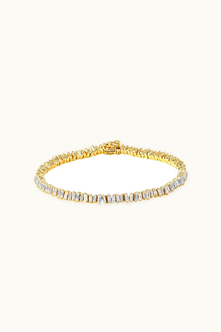 Suzanne Kalan Suzanne Kalan Classic Diamond Mini Baguette Tennis Bracelet UZ0181947