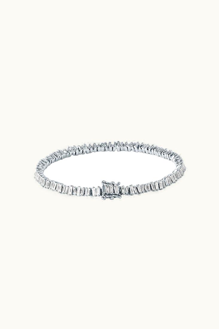 Suzanne Kalan Suzanne Kalan Classic Diamond Mini Baguette Tennis Bracelet UZ0181948
