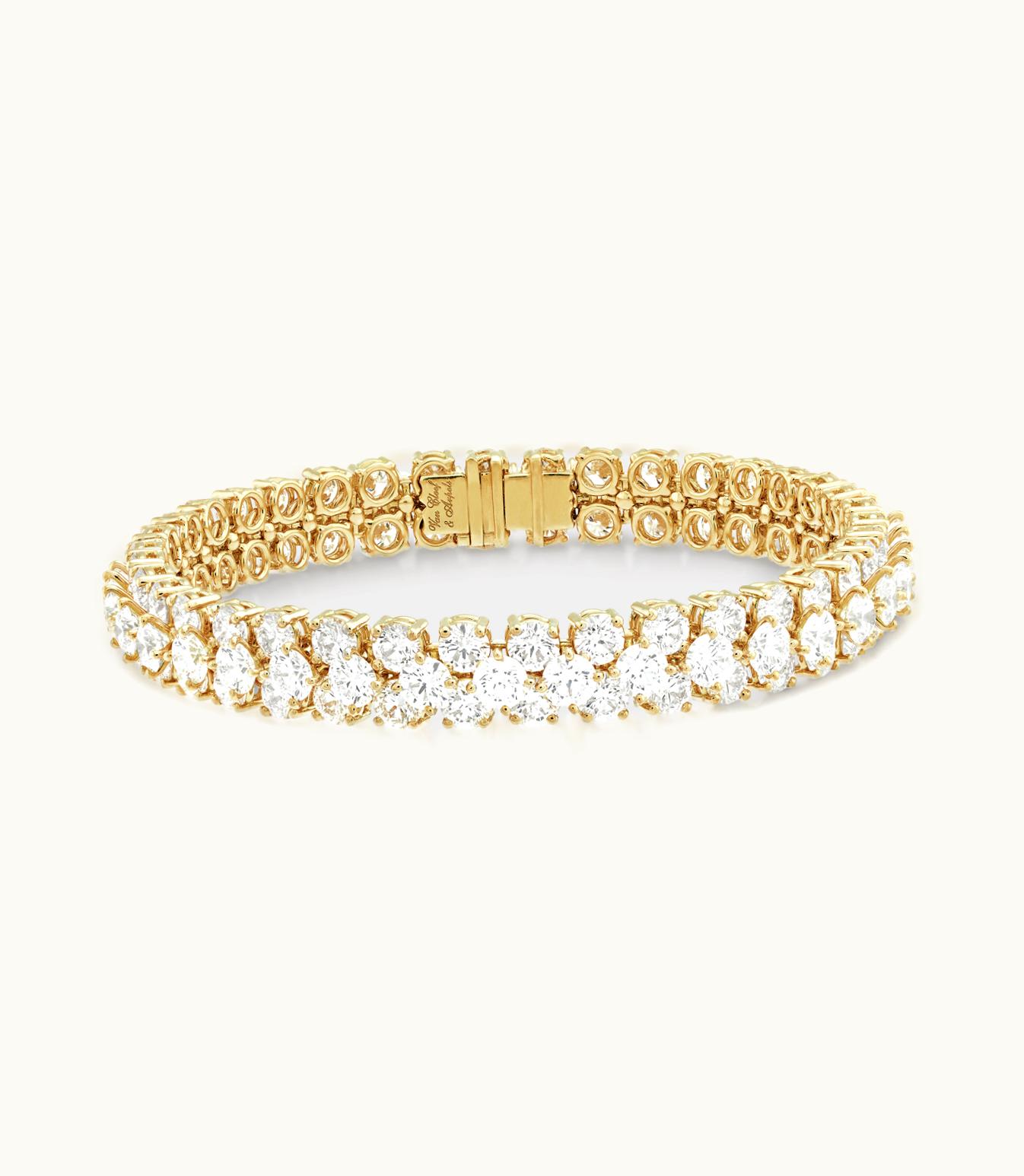 Van Cleef & Arpels À Cheval Necklace Transformable Into Bracelets. 18k Yellow Gold, Diamonds VCARO9TM00