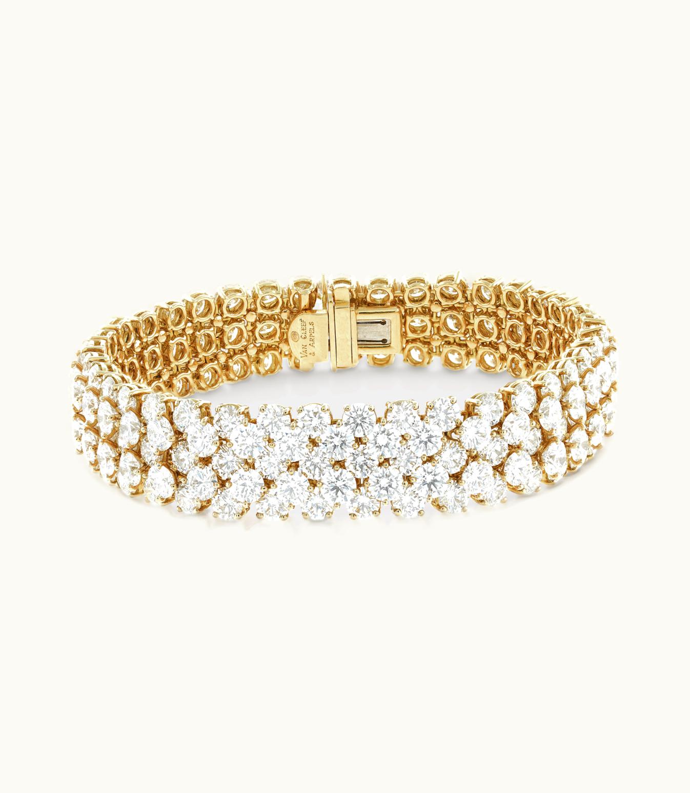 Van Cleef & Arpels À Cheval Necklace Transformable Into Bracelets. 18k Yellow Gold, Diamonds VCARO9CQ00