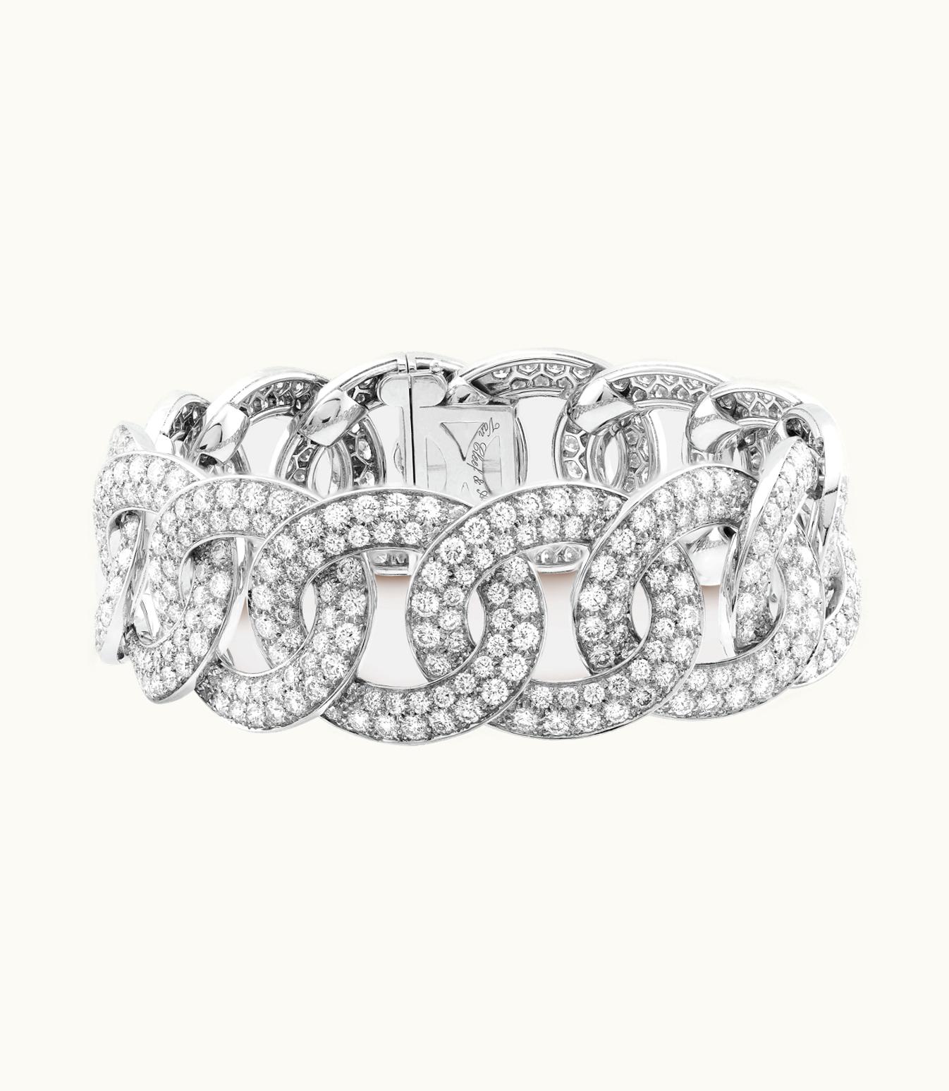 Van Cleef & Arpels Van Cleef & Arpels Olympia Bracelet White Diamond High Jewelry