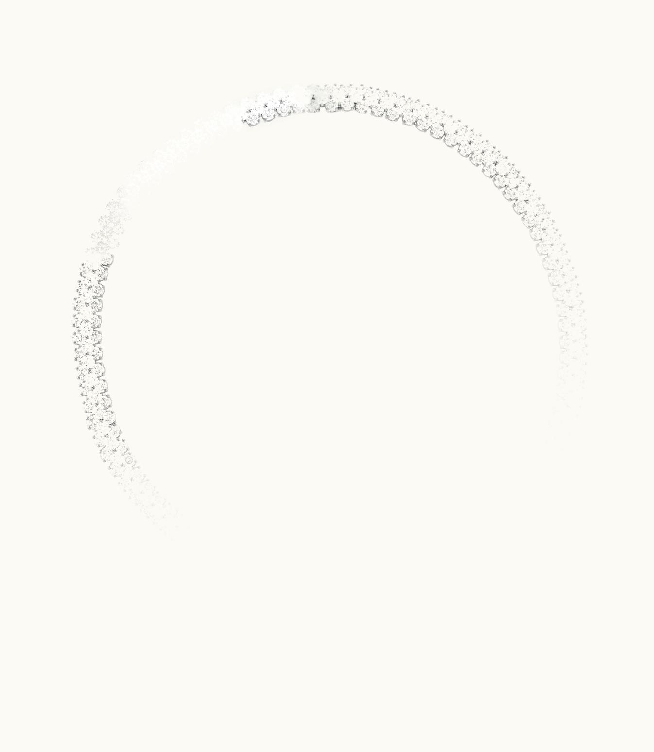 Van Cleef & Arpels À Cheval Necklace, Can Be Transformed Into Bracelets. Platinum, 18k White Gold, Diamonds