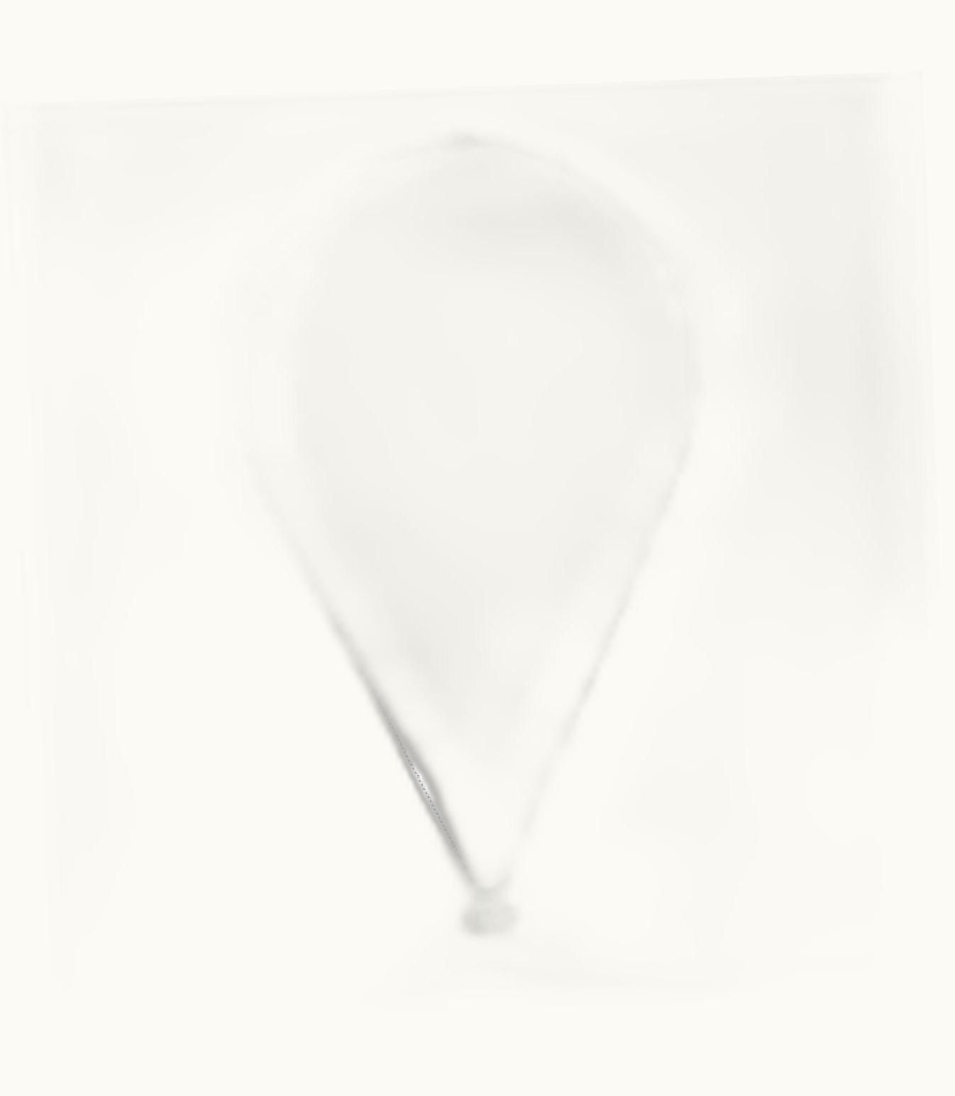 Van Cleef & Arpels Frivole Pendant, Mini Model, Rhodium Plated 18k White Gold, Diamonds